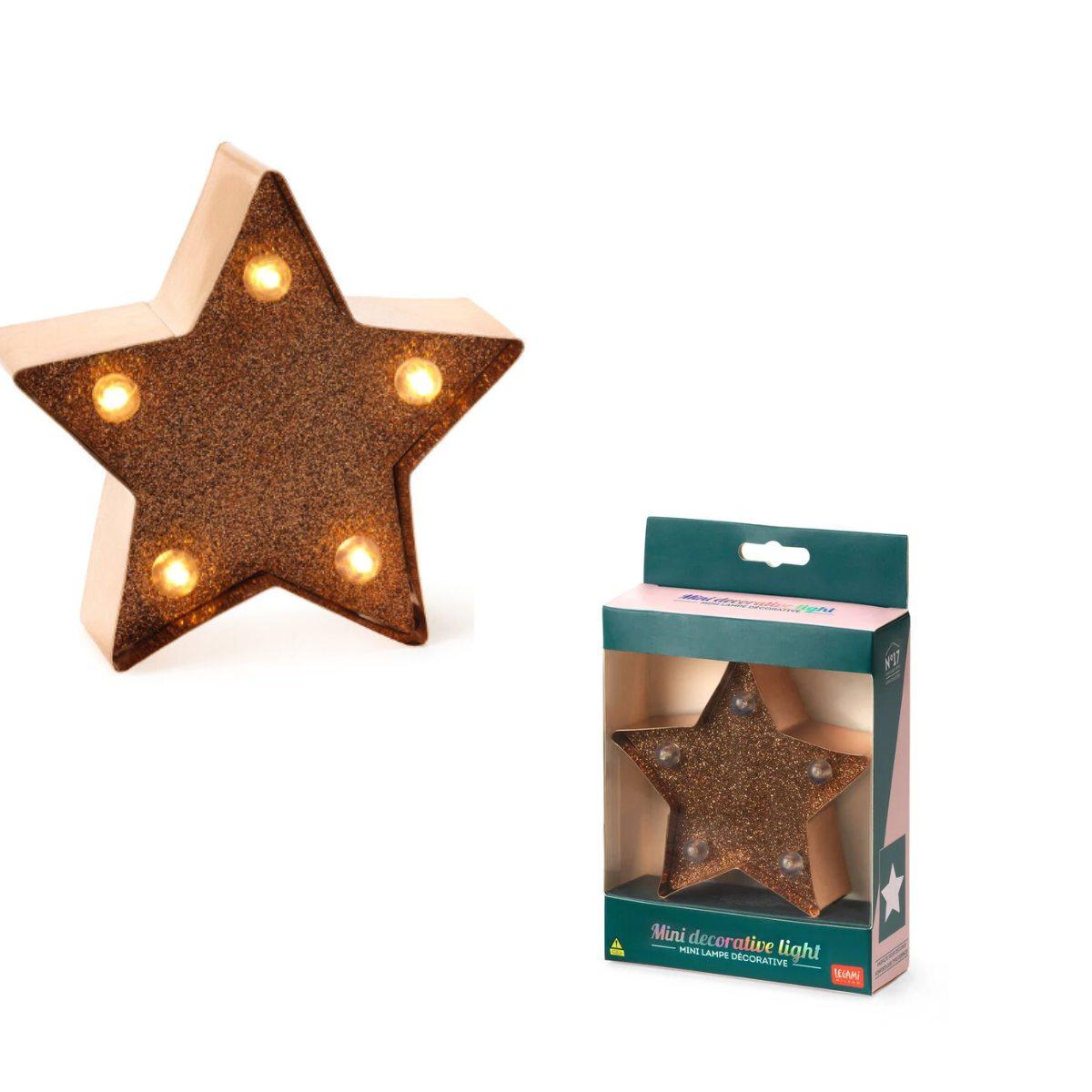 Mini lampada deorativa light stella