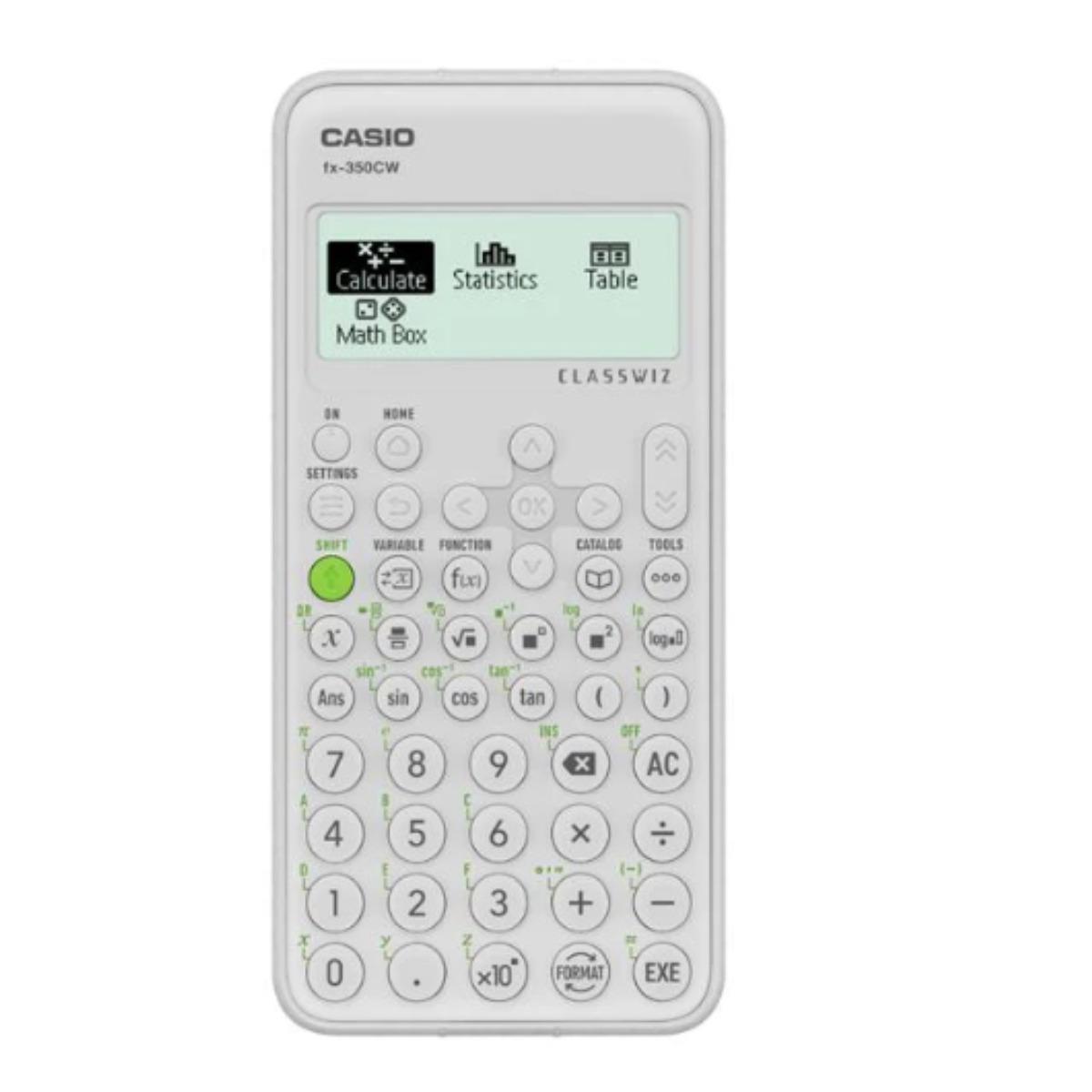 Calcolatrice casio fx 350 cw 290 funzioni