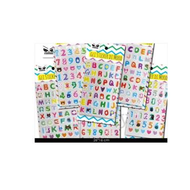 STICKER 26x16 CM 48 PZ ASSORTITI