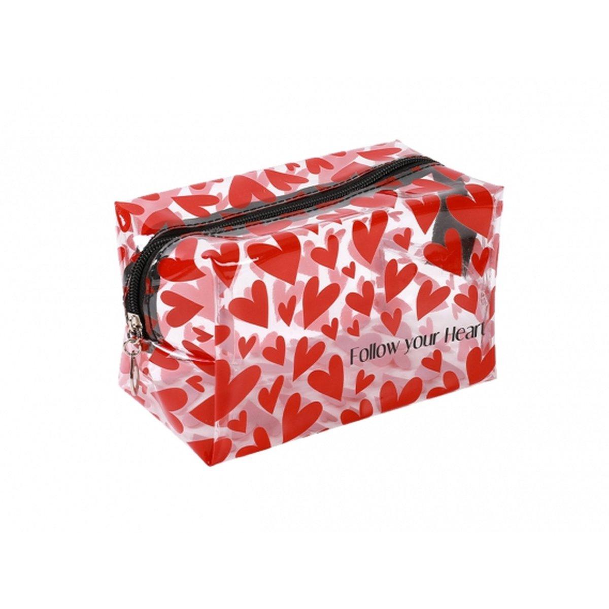 Trousse in pvc follow your heart