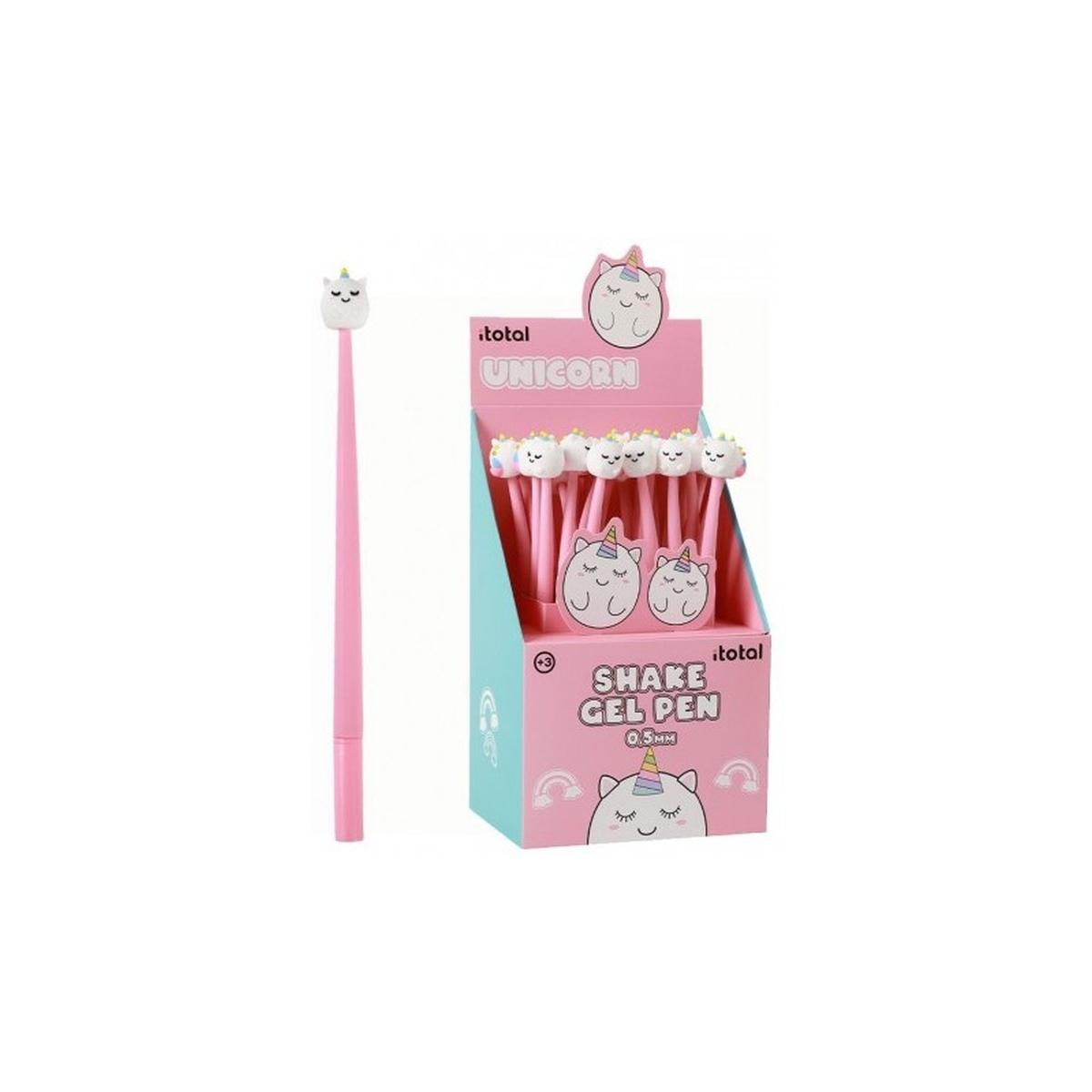 Penna flessibile unicorno