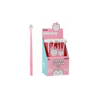 Penna flessibile unicorno