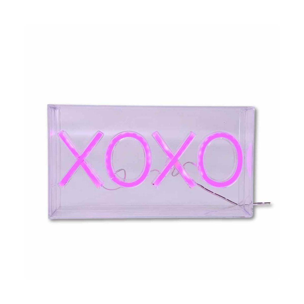 Insegna led xoxo