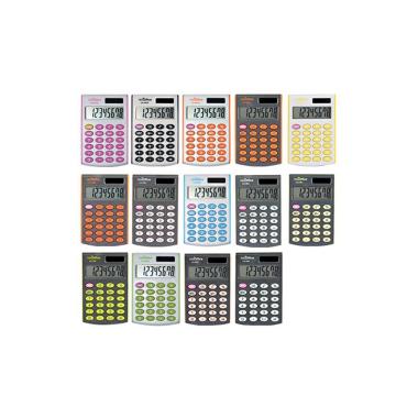Calcolatrice 8 cifre ch982 colori assortiti