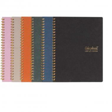 Spiralato a5 colourbook live green  rigatura 1 rigo