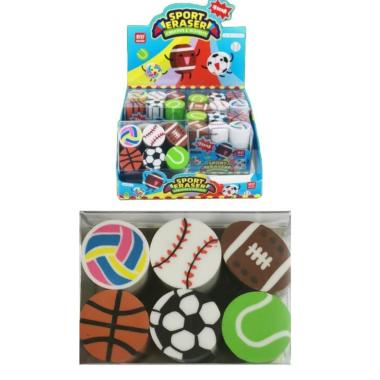 Set 6 gomme sport