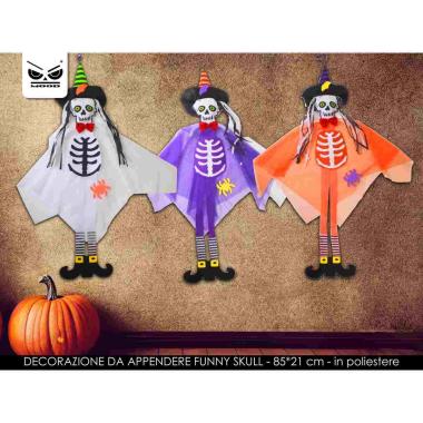 DECORAZIONE DA APPENDERE FUNNY SKULL