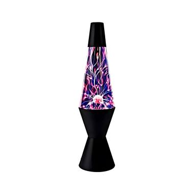 Lampada plasma 36 cm con base nera