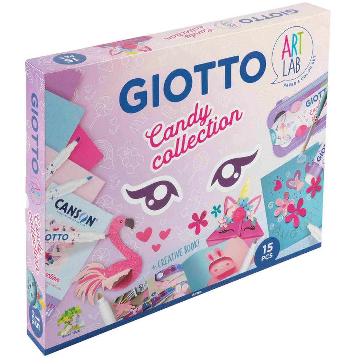 Gioco creativo giotto art lab candy collection fila