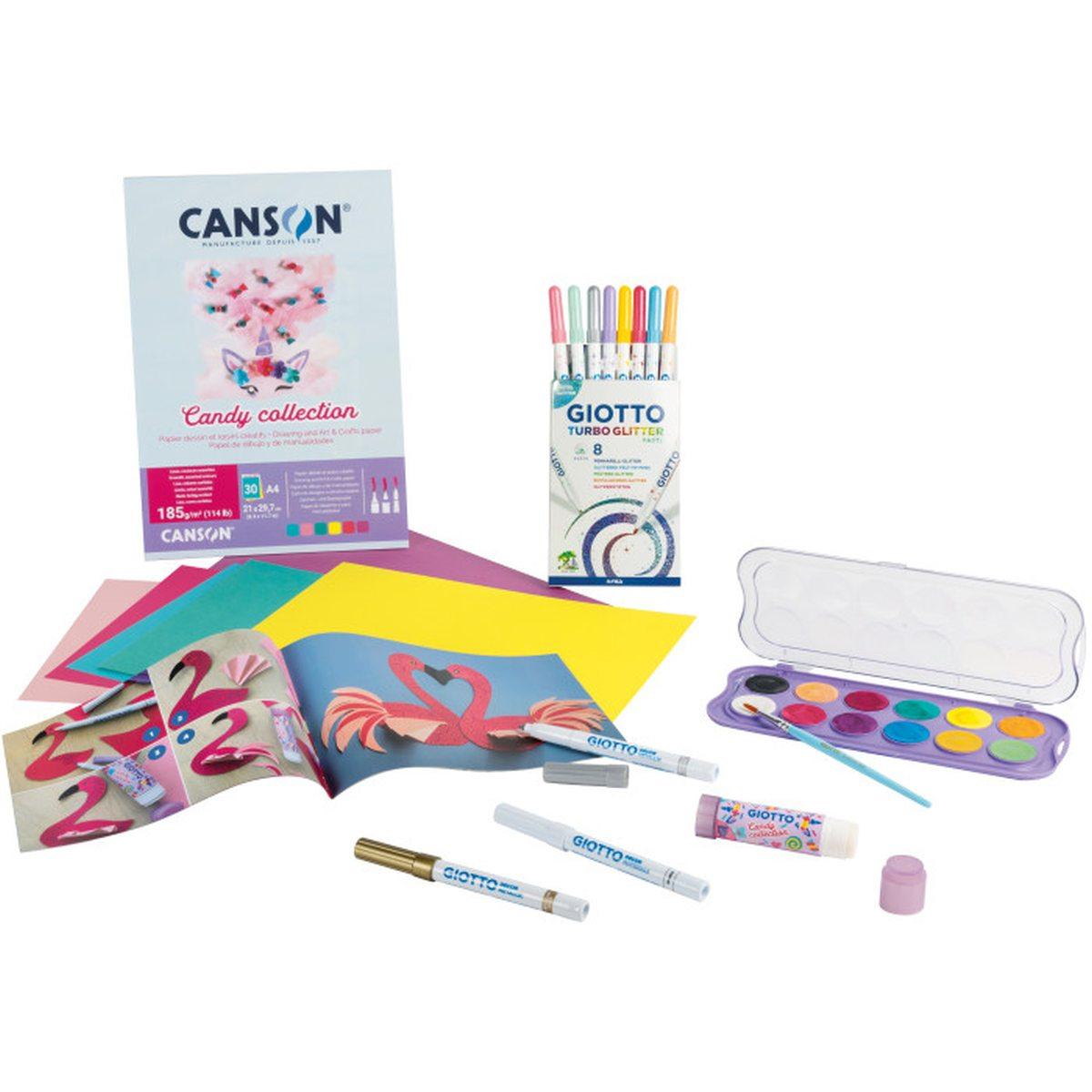 Gioco creativo giotto art lab candy collection fila