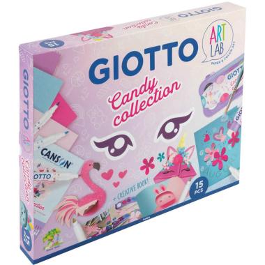 Gioco creativo giotto art lab candy collection fila