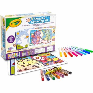 SET STENCIL FUN CRAYOLA