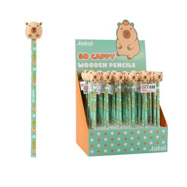 Matita con topper 3d capybara