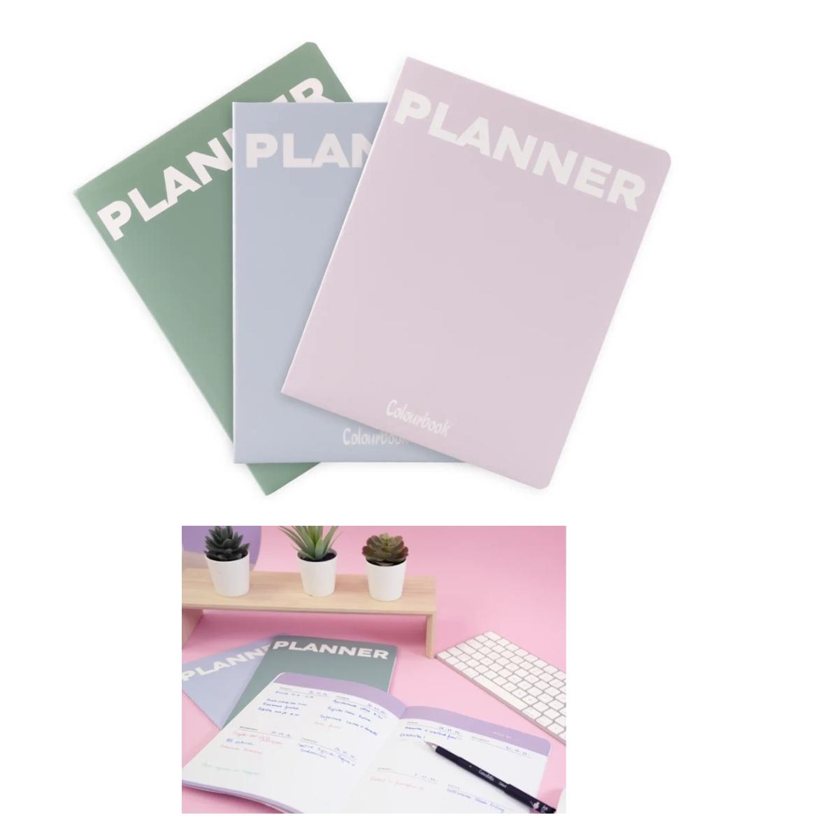 PLANNER PERPETUO SETTIMANALE WILD COLOURBOOK 19x24cm