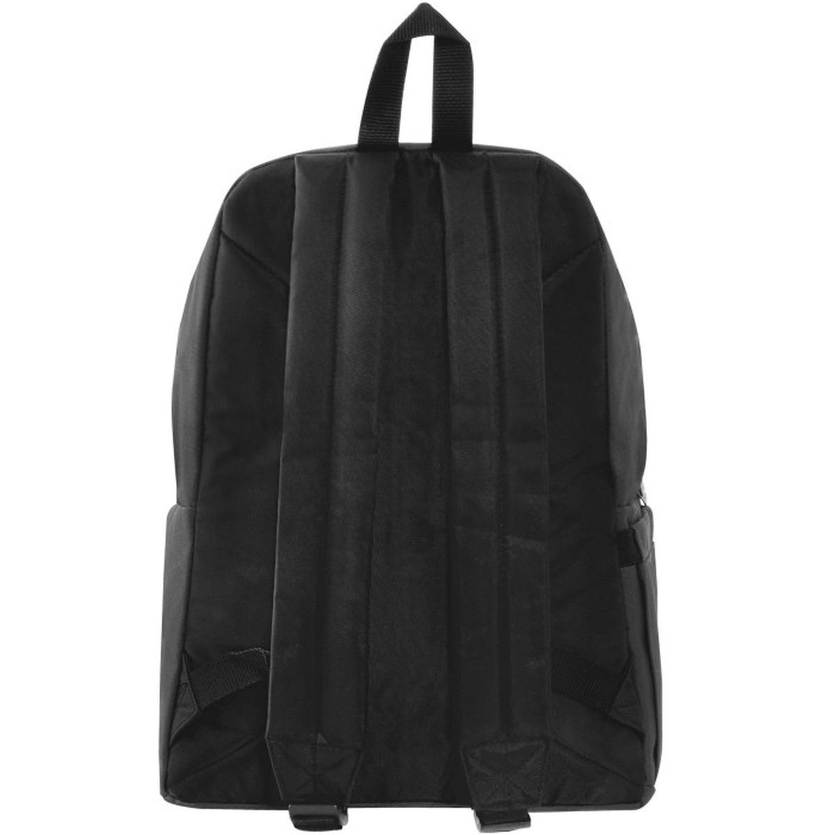 Zaino americano monocolore nero comix