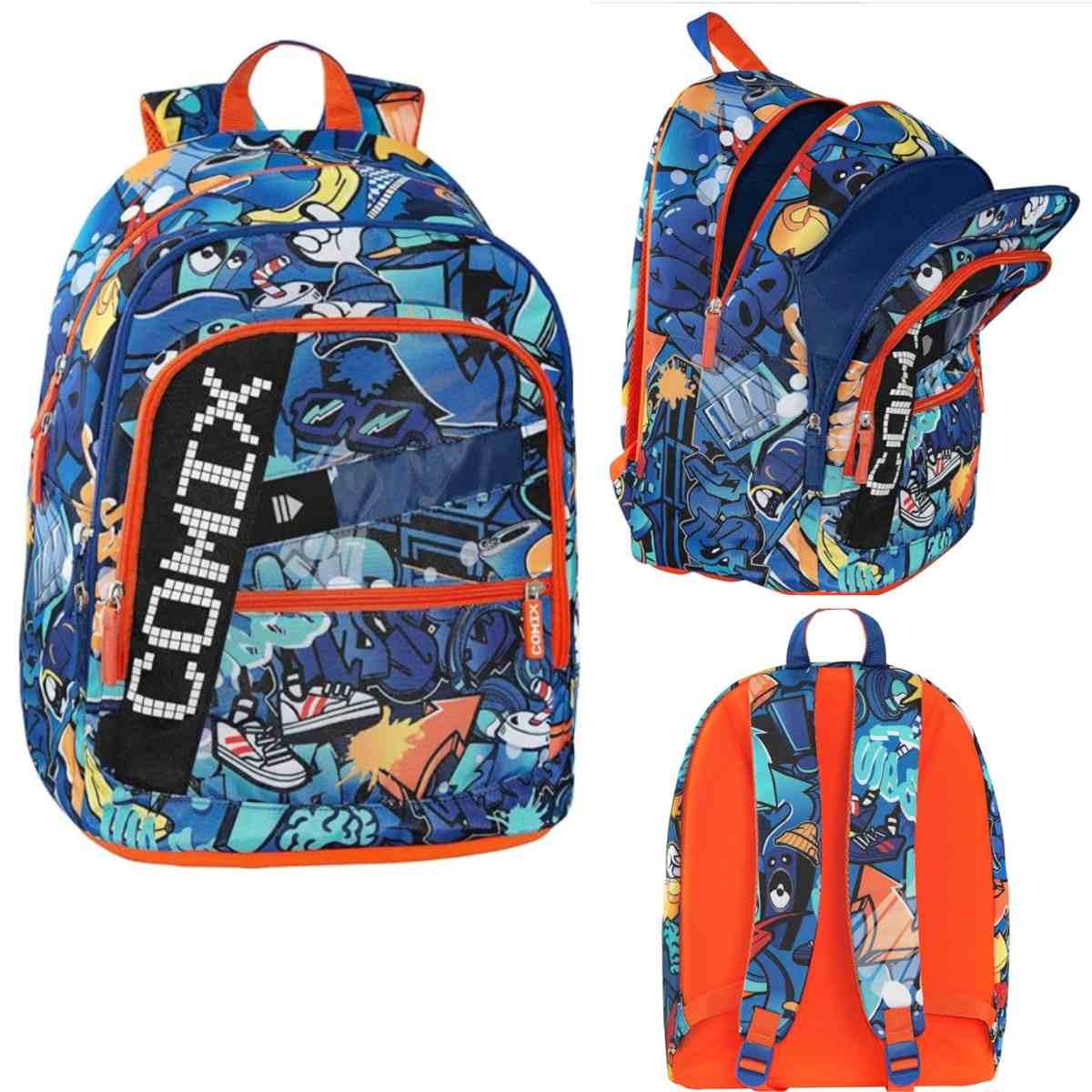 Zaino comix ultra bright  jam boy