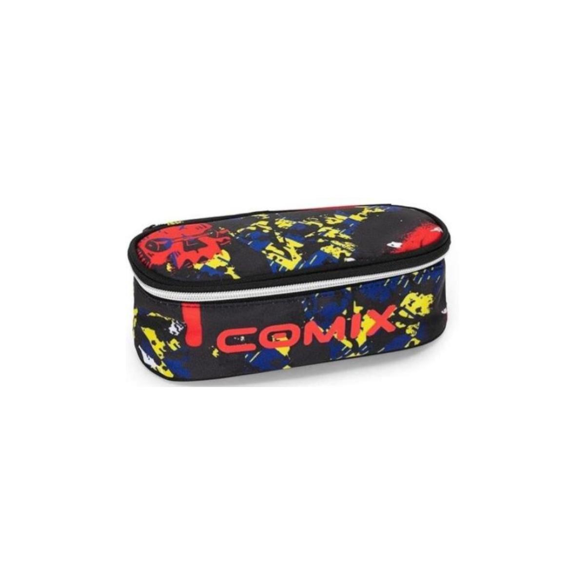 Astuccio ovale organizzato comix wbs skull