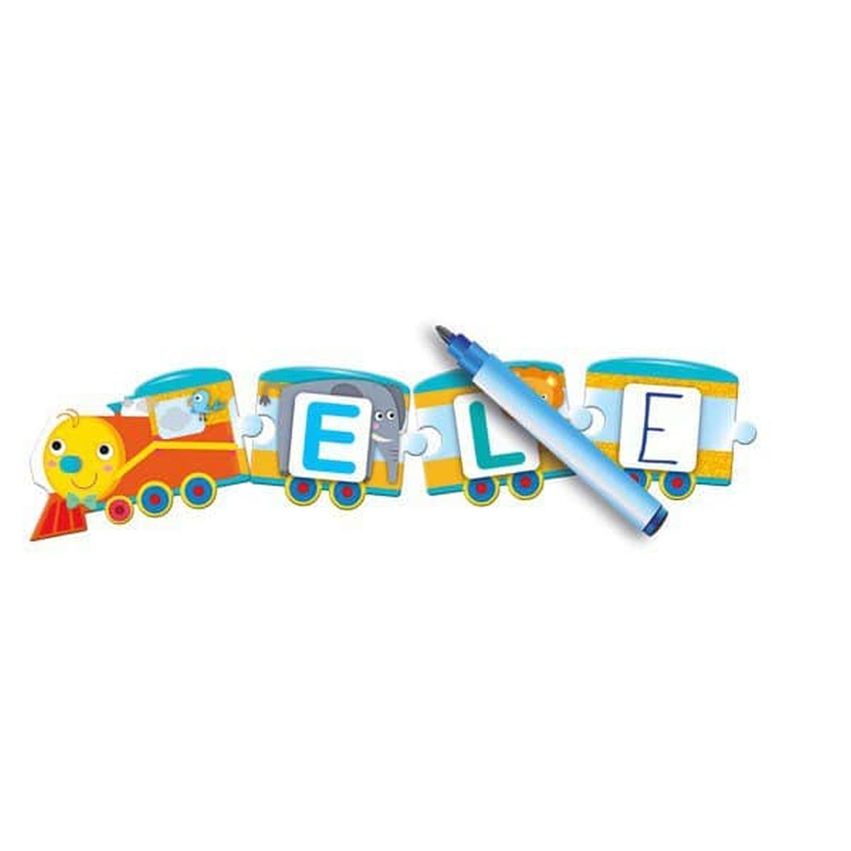 Il trenino dell'alfabeto montessori