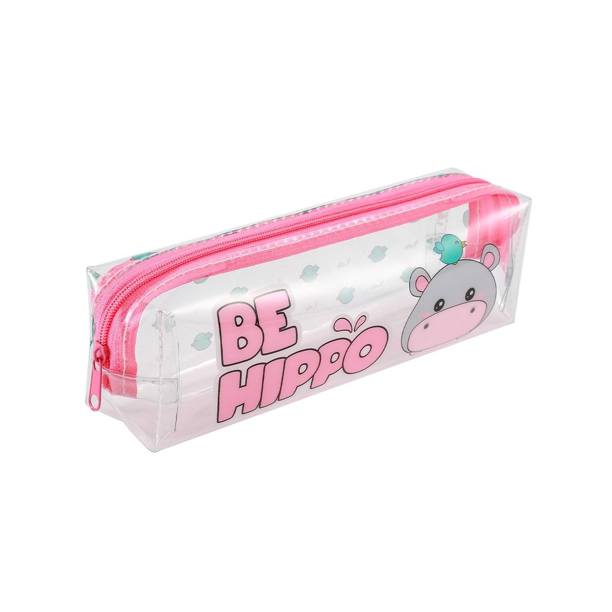 Astuccio in pvc hippo 19x5x5