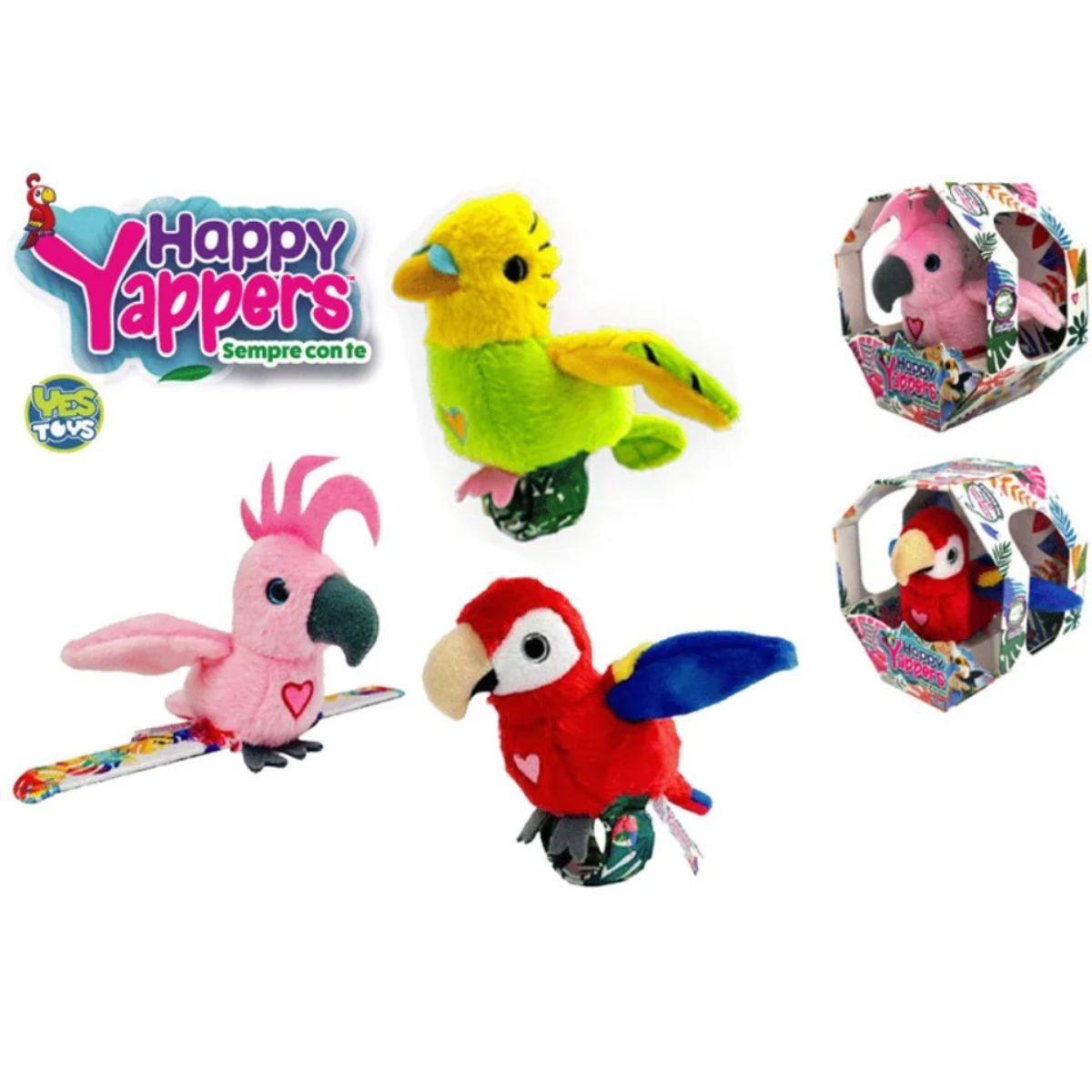 Happy cocorito pappagallo interattivo parlante e canterino peluche morbido