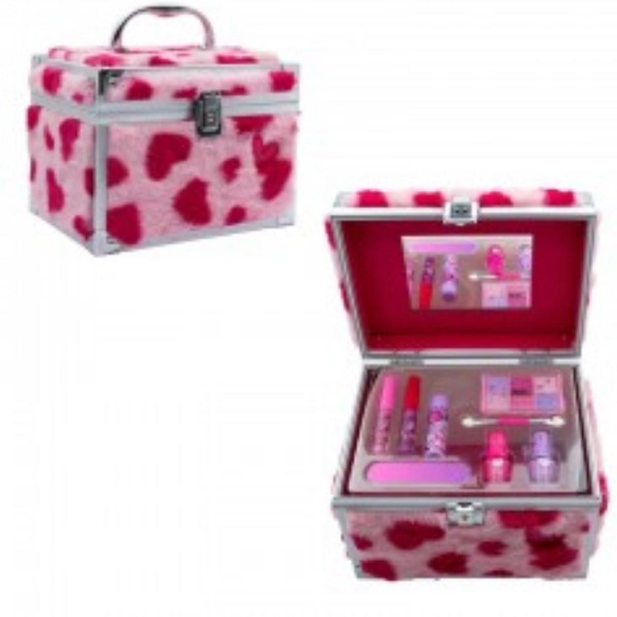 Create it love beauty case fluffy heart