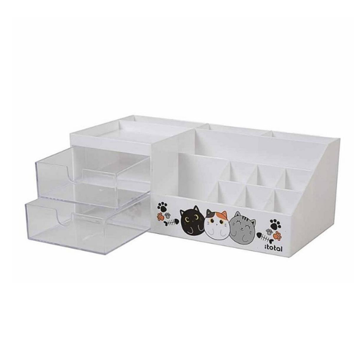 Desk organizer cat