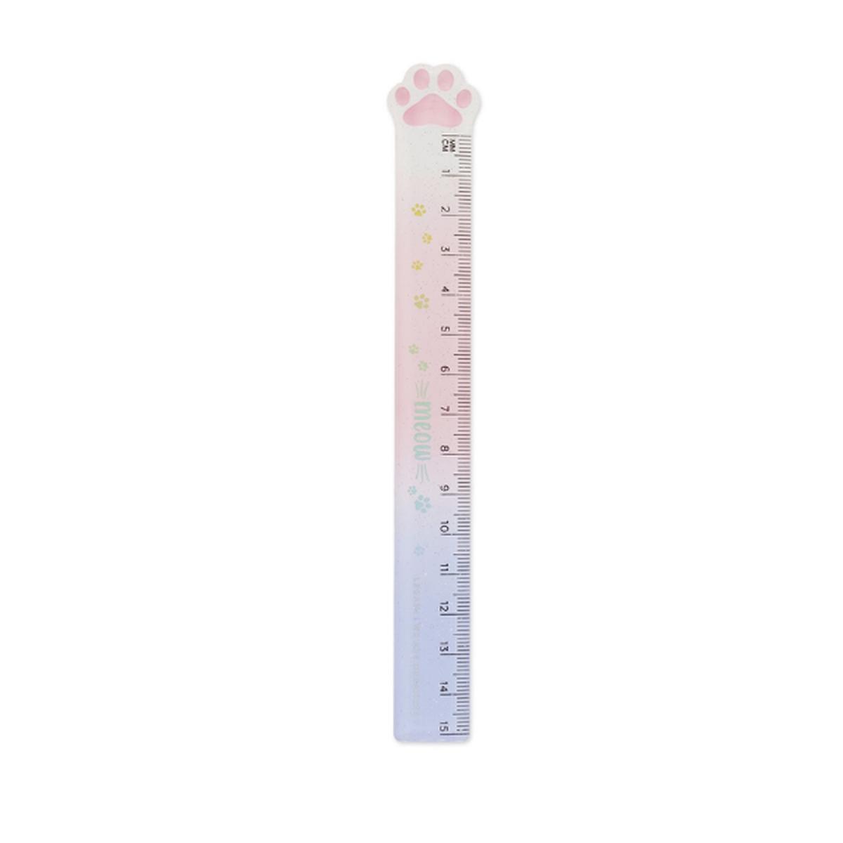 Righello zampa di gatto 15 cm