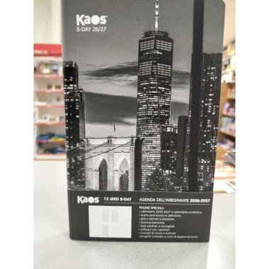 Agenda insegnanti biday 12 mesi 13x21 cm kaos