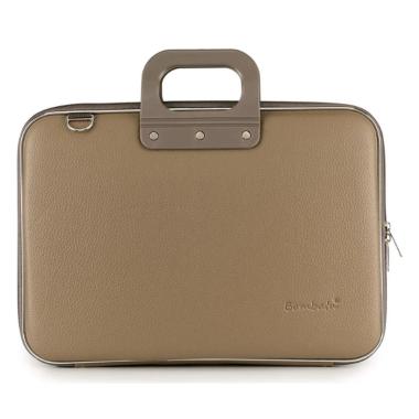 Borsa per laptop Bombata Classic da 15-16", tortora