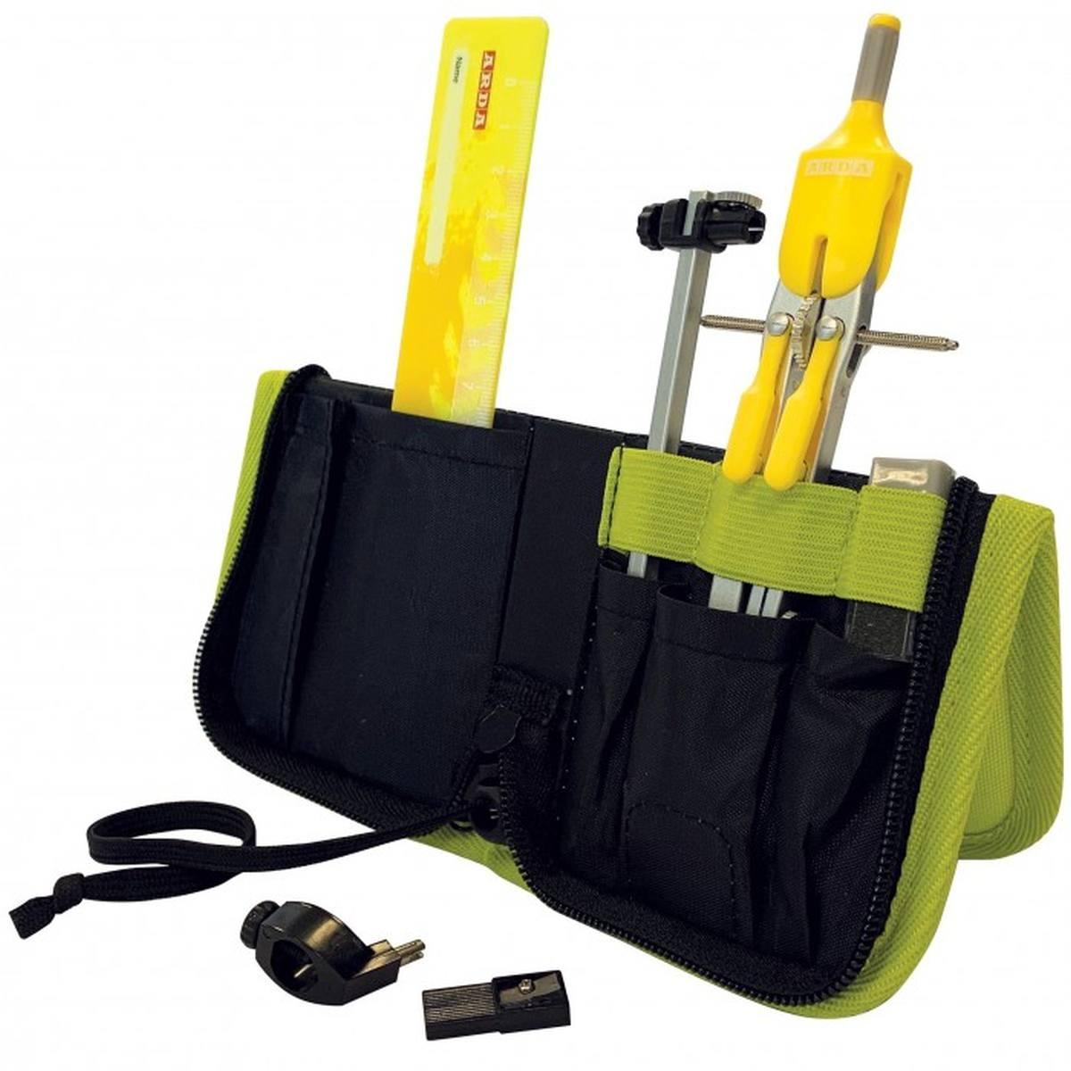 Balaustrone a frizione con aste snodate in astuccio colorato arda