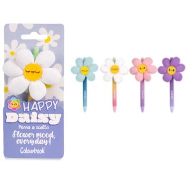 Penna a scatto happy daisy