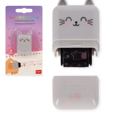 Timbro decorativo a rullo kitty
