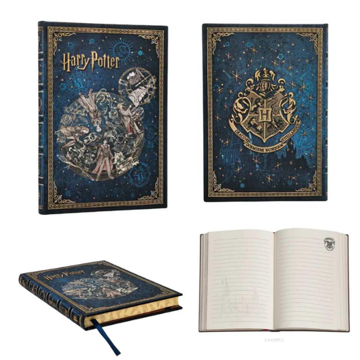 Taccuino midi a righeharry potter hogwarts