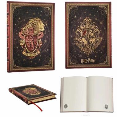 Taccuino midi a righeharry potter gryffindor