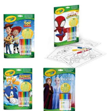 Crayola  album  da colorare con pennarelli