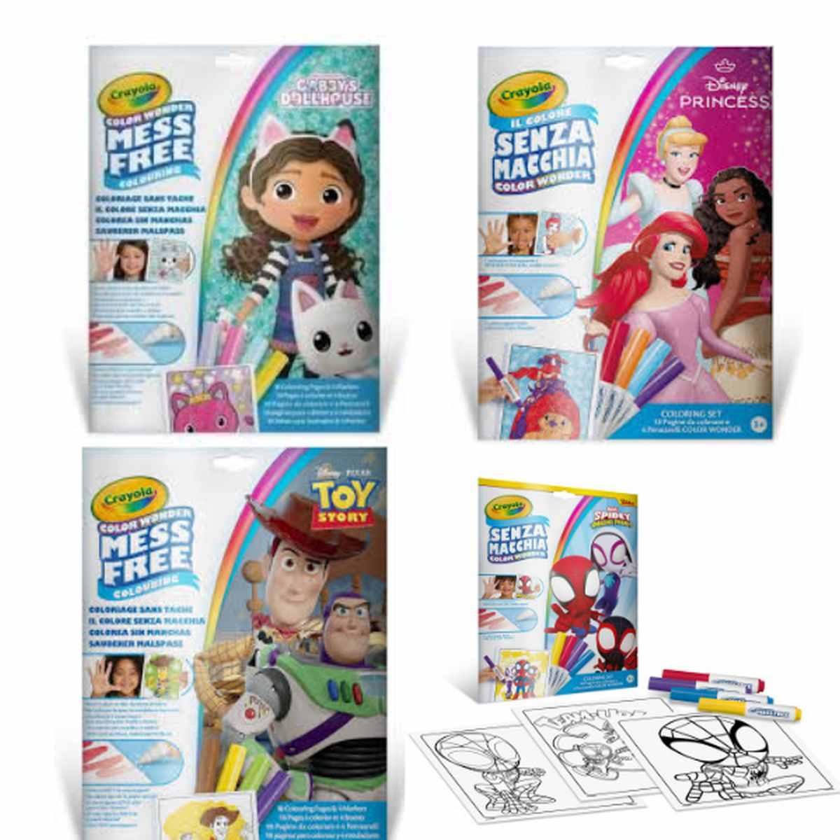 Coloring set color wonder  crayola
