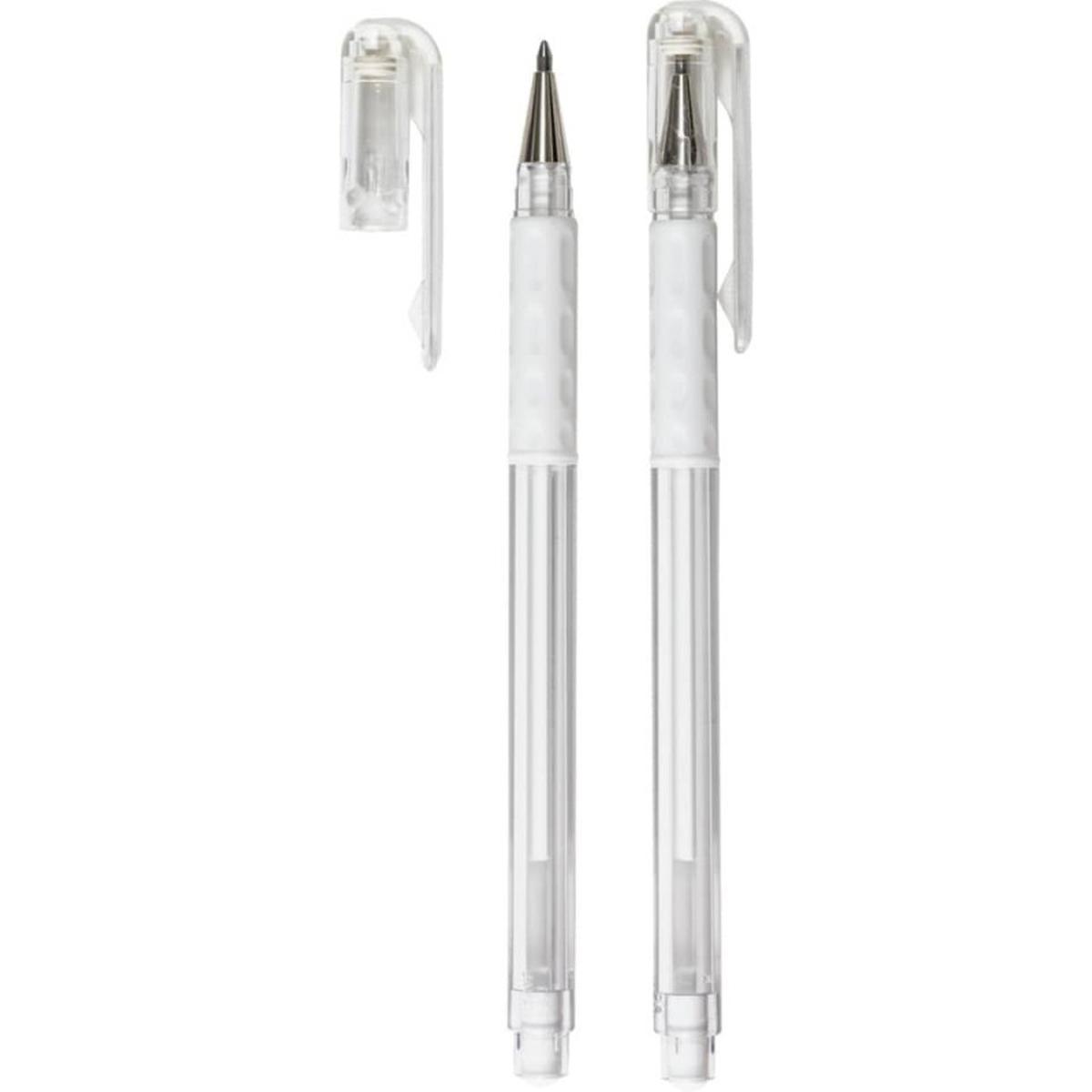 Penna pentel hybrid gel colore bianco