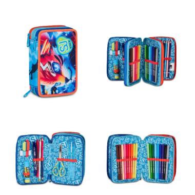 Astuccio 3 zip - speed animal boy