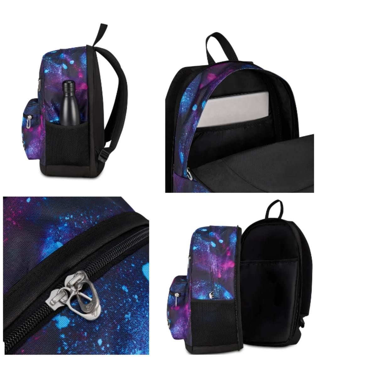 Zaino seven the double reversibile con earphones wireless - free shine