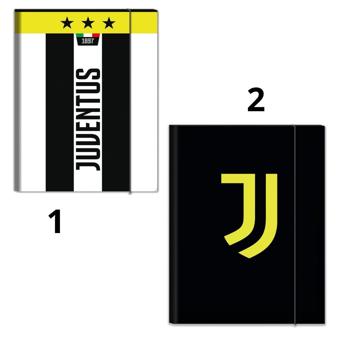 Cartellina con elastico dorso 1 juventus