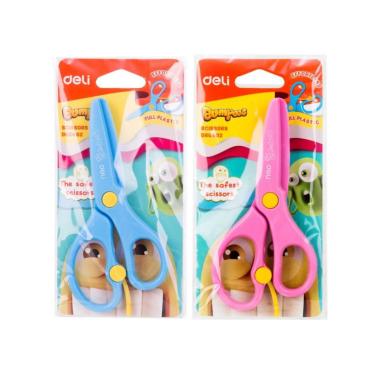 Forbici scolastiche lama in plastica 13 cm Deli