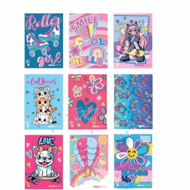 Maxi quaderno a4 tinta unita young girl