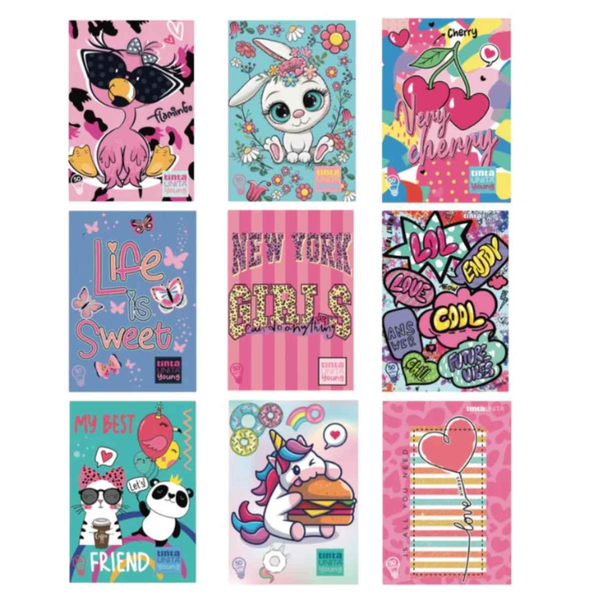 Maxi quaderno a4 trendy girl