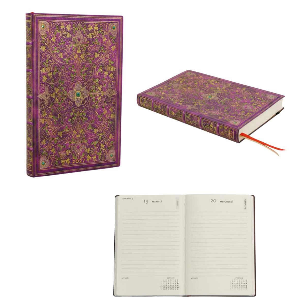 Agenda 2027 giornaliera paperblanks giubileo di diamante