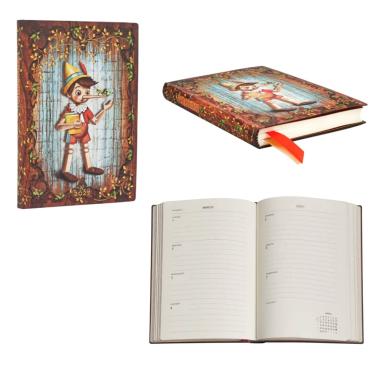 Agenda 2027 settimanale paperblanks mini pinocchio