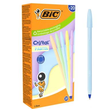 Bic cristal 1,0  pastel