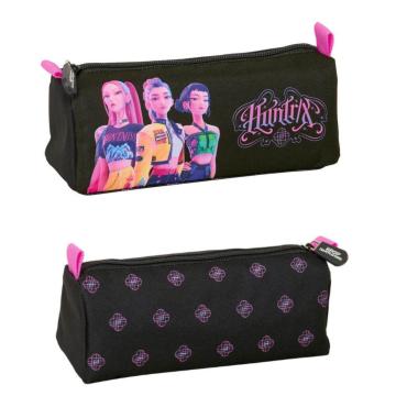 Astuccio bustina 21x7x8cm k-pop demon nera