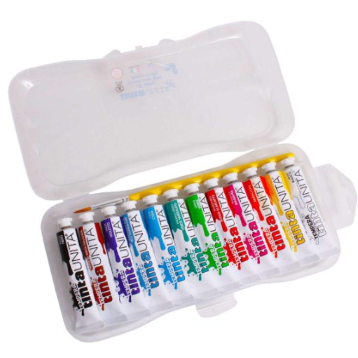 TINTA UNITA Tempera 12 Ml. Scatola da 12 Pz