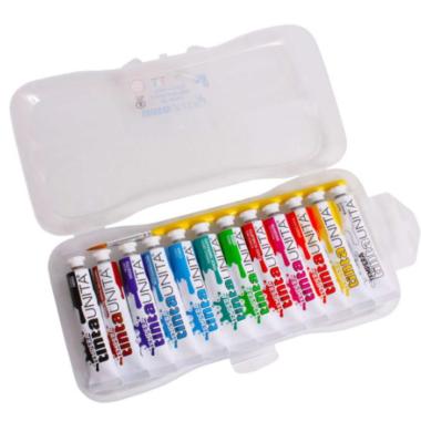 TINTA UNITA Tempera 12 Ml. Scatola da 12 Pz