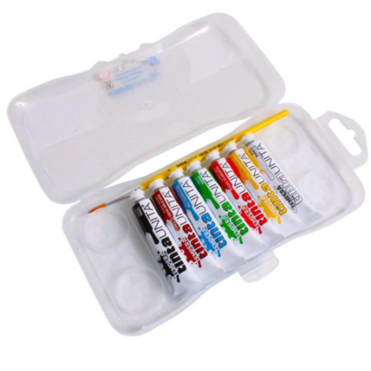 TINTA UNITA Tempera 12 Ml. Scatola da 7 Pz.